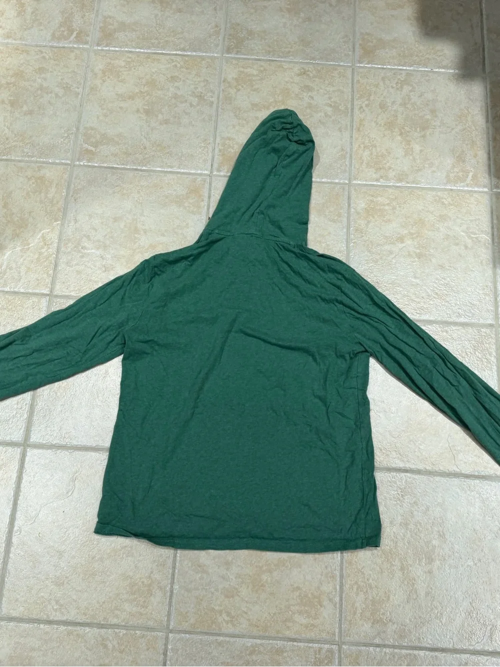 Polo Ralph Lauren Men's Green Heather Solid Jersey Hooded T-Shirt